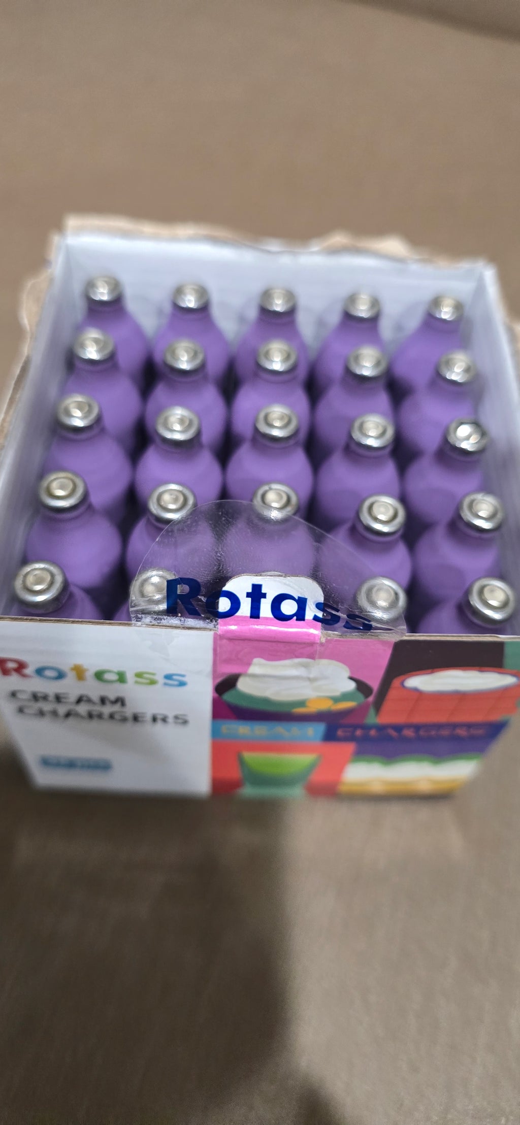 Rotass Cream Charger 1 Pallet （45000 Pcs）